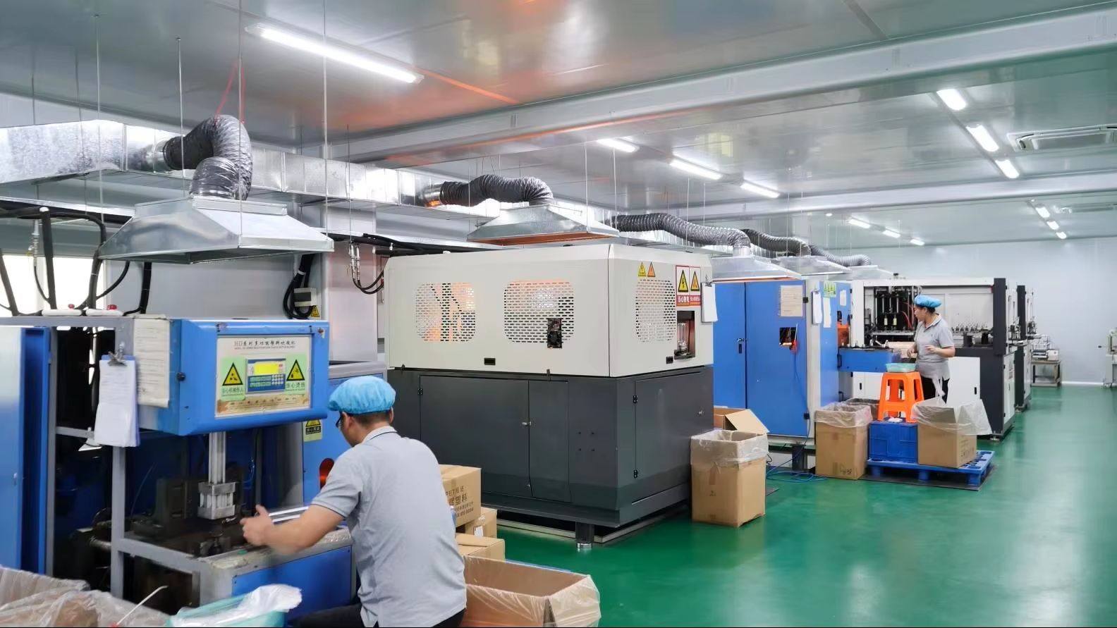 Kerewei Packaging — custom plastic bottle manufacturing facility